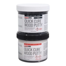 System Three Quick Cure Putty, Ebony, 8-oz Kit