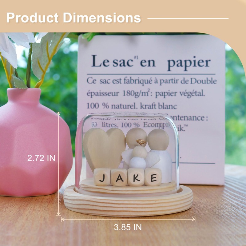 DIY Miscarriage Gifts for Mothers Glass and Wooden Box Miscarriage