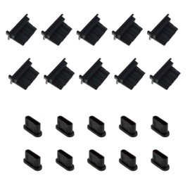Monofive MF-USBAC-TP20B USB A Port Covers (10 Pieces) + Type-C Port Covers (10 Pieces) + TPU Type