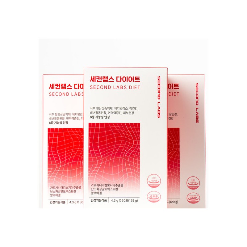 Second Labs 6-in-1 Functional Diet Sticks (4 Boxes) / 세컨랩스