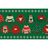 Ugly Sweater Party Christmas Placemats for Christmas Table Decorations, Table