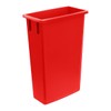 Zedfire 23 Gallon Waste Bin, Heavy-Duty Trash Can, Slim Rectangular