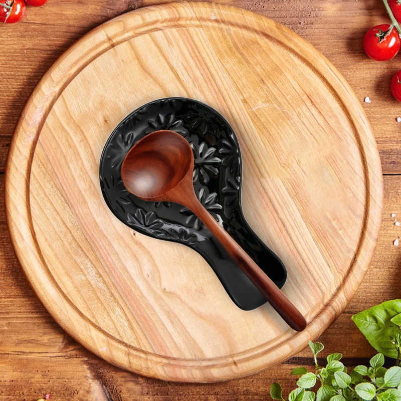 Cooking Spoon Rests for Stove Top, Ceramic Spoon Rest for