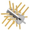 YardYield Chicken Plucker Drill Attachments 18 Fingers Chicken Feather Plucker