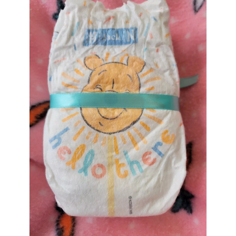 Huggies Winnie The Pooh Little Snugglers NB Disposable Diapers-Lot of