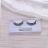 SAFIGLE Shiny Cross Fake Eyelashes 1 Pair Long Thick Eyelashes