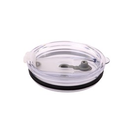 4 Bend Stainless Steel Straws for Rocky Mountain 30 Ounce Double-Wall Tumbler Vacuum Cup - CocoStraw Brand Drinking Straw TV (1 Wide Straw + Lid)