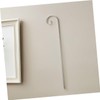 VINTORKY Elegant Shepherd Hooks 10 Pack Metal Garden Hanger Lantern