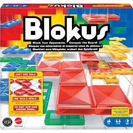 Mattel Games Juego de Mesa Blokus para niños de 7 años en adelante
