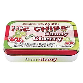 ICE CHIPS CANDY - Sour Cherry 1.76 OZ