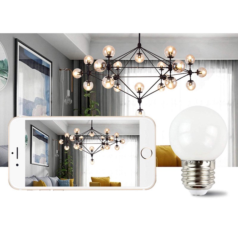 5W LED Globe Bulb G45(G14) Dimmable Light Bulb, 50W Incandescent