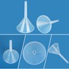 20PCS Plastic Funnel Set, 3" Plastic Funnel, Clear Funnels for