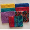 Fat Quarter Bundle of 7 Colorful Group of Fabrics