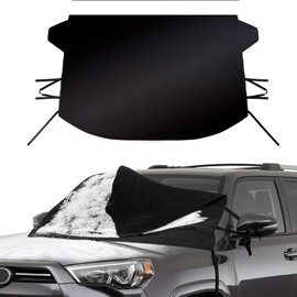 Cubierta de parabrisas para hielo y nieve para Toyota Tundra Sienna Tacoma y para Nissan Frontier Armada Titan, cubierta de nieve para parabrisas de coche, tela Oxford 600D que protege del hielo,