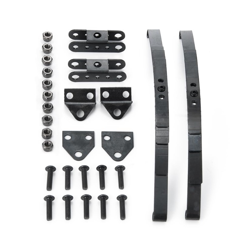 Zolikar 4Pcs Steel Leaf Springs HighLift Chassis Leaf Spring Suspension