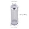 Quickun Stainless Steel Aquarium Flow Fish Filter Guard Net Shrimp