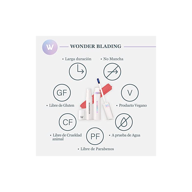 Wonderskin Wonder Blading Lip Stain Peel Off And Reveal Kit