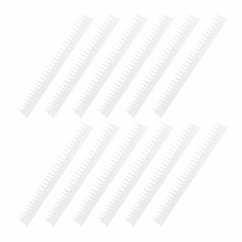 12Pcs Outdoor Plastic Anti Bird Spike Strips Repellent Defender for