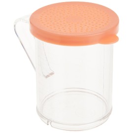 WINCO Dredge with snap on Lids, Clear