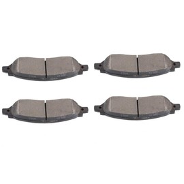 SCITOO D1068 Semi-Metal Brake Pads Kits Rear Replacement For Ford For F-250 Super Duty 2005-2007,For Ford For F-350 Super Duty 2005-2008