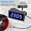 EEEkit 4 Digital Blue LED Tachometer, RPM Speed Meter Digital