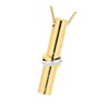 SCGEHA Cremation Pendant Necklace Waterproof Memorial Pendant Pet Stainless Steel,