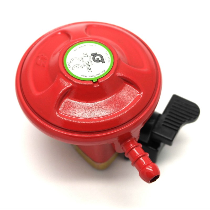 Igt Patio Gas 27Mm 37Mbar Propane Gas Regulator 5 Year