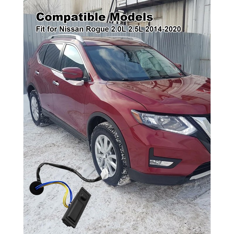 QAGGUM Rear Hatch Release Switch Fit for Nissan Rogue 2.0L