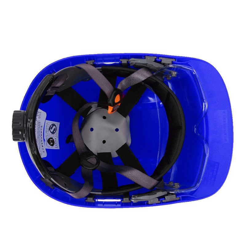 Visor Helmet Hard Hat Defender Built in Goggles Helmet Safety