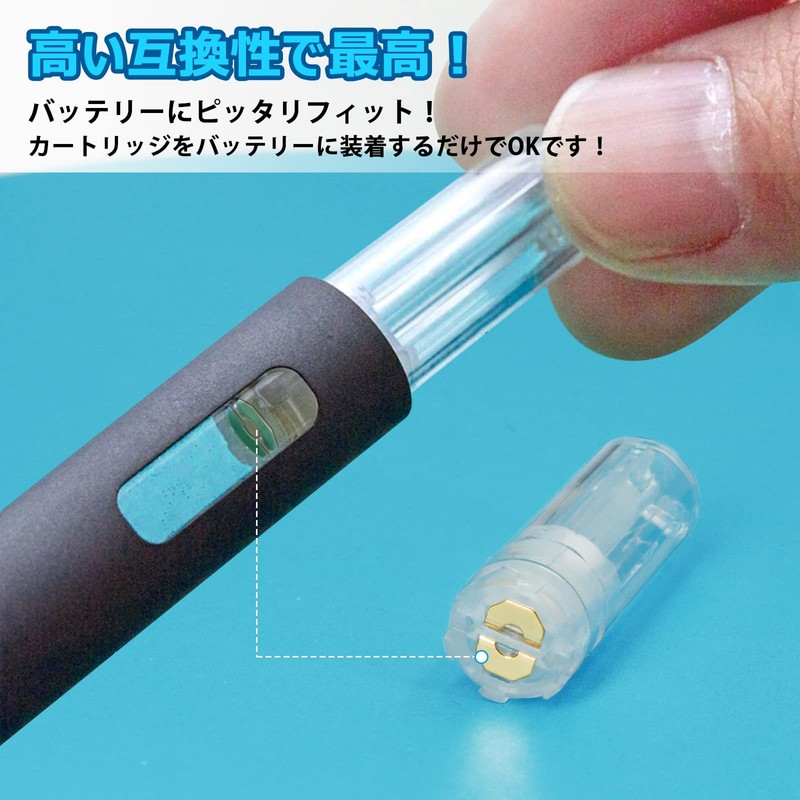 Ploom Tech Plus Compatible Cartridges, Kyoho Grape Flavor, Menthol Feel,