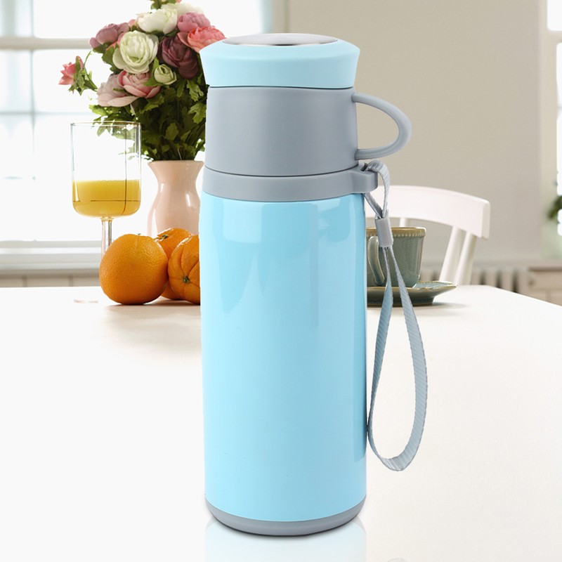 350ml Stainless Steel Double Wall Vacuum Cup Thermal Bottle Business