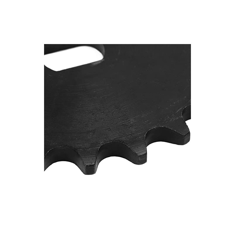 420 20-Tooth Sprocket, Highly Reliable Carbon Steel Chain Motor, 11-Tooth