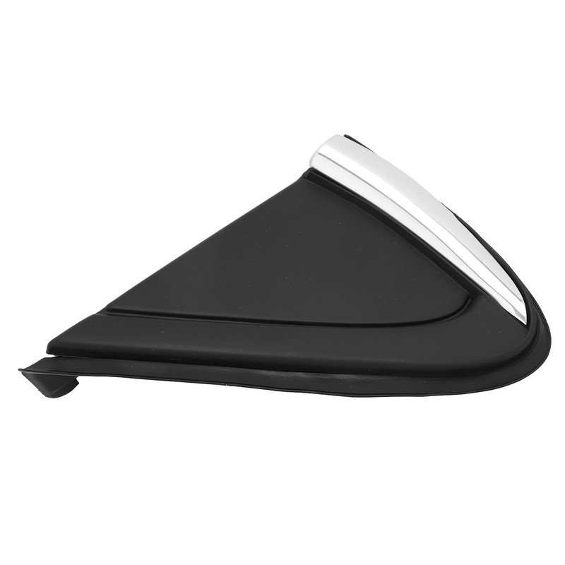 Exterior Side Pillar Molding Black Sleek Smooth Pillar Trim Corner