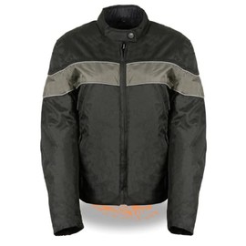 Milwaukee Leather Women's Textile Classic Crossover Motorcycle Riders Jacket - All Year Wear - 5X-Large - 5X-Large