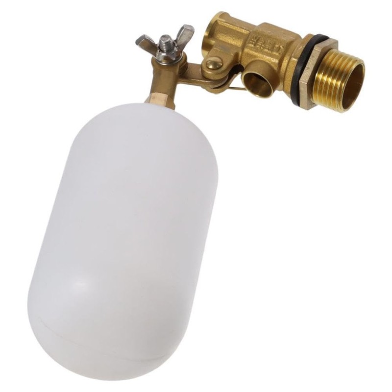 AllGIFT Float Valve 2pcs Adjustable Arm Durable White Float Ball