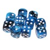 Yourandoll 10pcs Polyhedral Dice D6 Dice 6 Sided Dice for