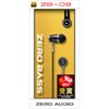 ZERO AUDIO ZB-03JB In-Ear Earphones, ZERO BASS ZB-03 Black