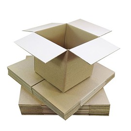 Triplast 127 x 127 x 127mm Small Single Wall 5x5x5" Shipping Mailing Postal Gift Cube Cardboard Boxes (Pack of 10)