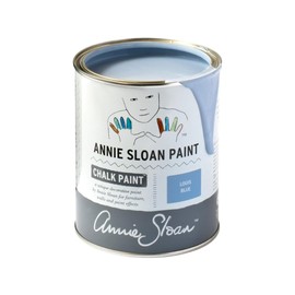 Annie Sloan Chalk Paint® (Louis Blue, 1 Litre/33.8 Fl Oz) a unique decorative paint for furniture, cabinets and home décor with no sanding or priming