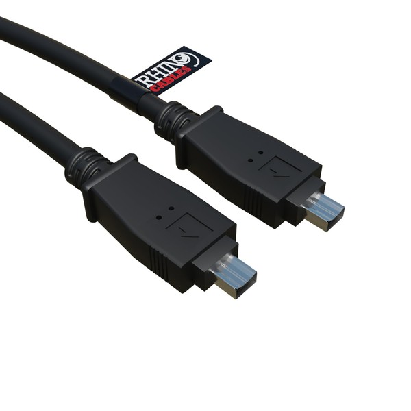 rhinocables Firewire Cable IEEE 1394 DV for PC, Cameras, Video