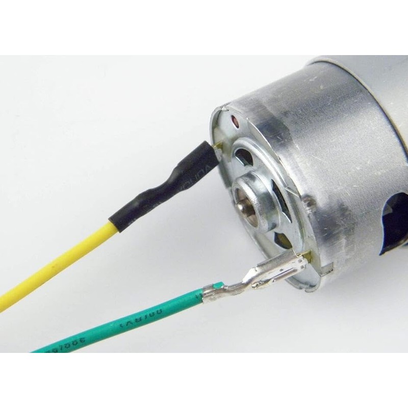 CHANCS 2PCS RS390 Electric Motor DC 12V 16000RPM 12 Gear