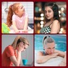 Pack of 8 Girls Hair Bobbles Elastic Bands Hair Bands