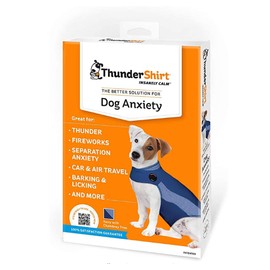 ThunderShirt Polo Dog Anxiety Jacket | Vet Recommended Calming Solution Vest for Fireworks, Thunder, Travel, & Separation