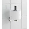 WENKO Ersatzrollenhalter Mod. Bosio Shine, Wandhalter für Toilettenpapier aus Edelstahl,
