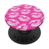 Hot Lips Pattern Lipstick Kiss Print Mouth White Dark Pink