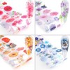 Binxind 10 Rolls Nail Decals Nail Extension Gel Art Decorations