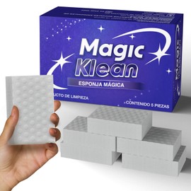 Esponja MÁGICA Borrador de Manchas, Elimina rayones y Manchas de Superficies Solo con Agua (1 Caja)