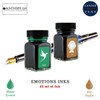 Monteverde 60ml Emotions Fountain Pen Ink Bottle (30ml Hope Green
