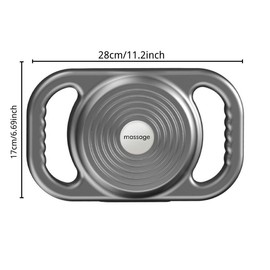 6-head Electric Massager, 1 Box Portable Handheld Muscle Massager with Accessories, Multifunctional Massage Tool for Home & Travel, Electric Massage Machine, Body Care Products, Massage Gun:_White_1 Box