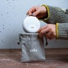 LUMI Zello | Portable White Noise Machine Grey Pouch |